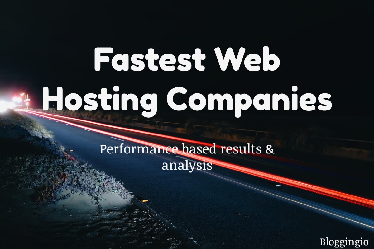 Fastest Web Hosting