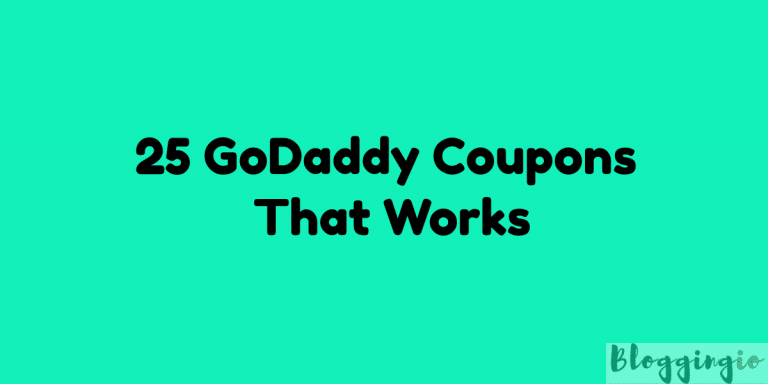GoDaddy Coupon India 2022: 25+ Promo Codes
