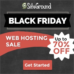 SiteGround Black Friday Sale