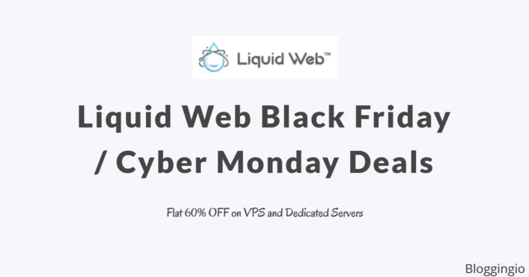 Liquid Web Black Friday Deals 2023 (Up to 85% OFF)