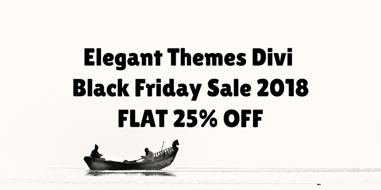 Elegant Themes Black Friday 2022 Deal (FLAT 25% OFF)