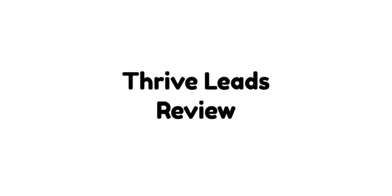 Thrive Leads Review 2023: Pricing, Tutorial & Demo