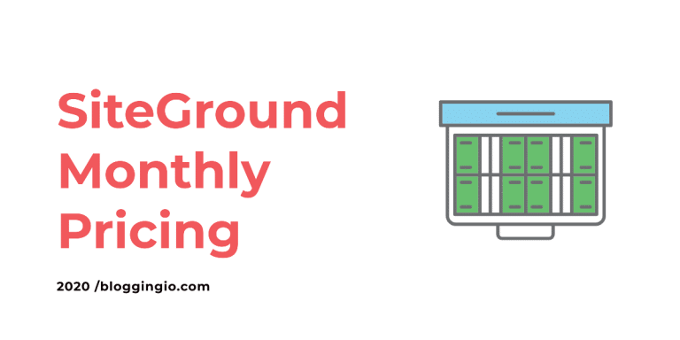 SiteGround Monthly Pricing 2022: Updated Info