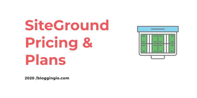 SiteGround Pricing 2022: Updated New Pricing