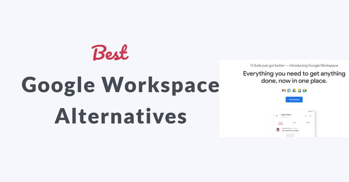 Google Workspace Alternatives