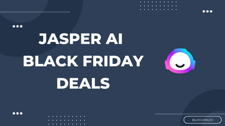 Jasper AI Black Friday 2023 (No Deal)