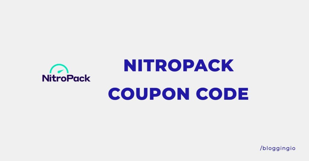 NitroPack Coupon Code