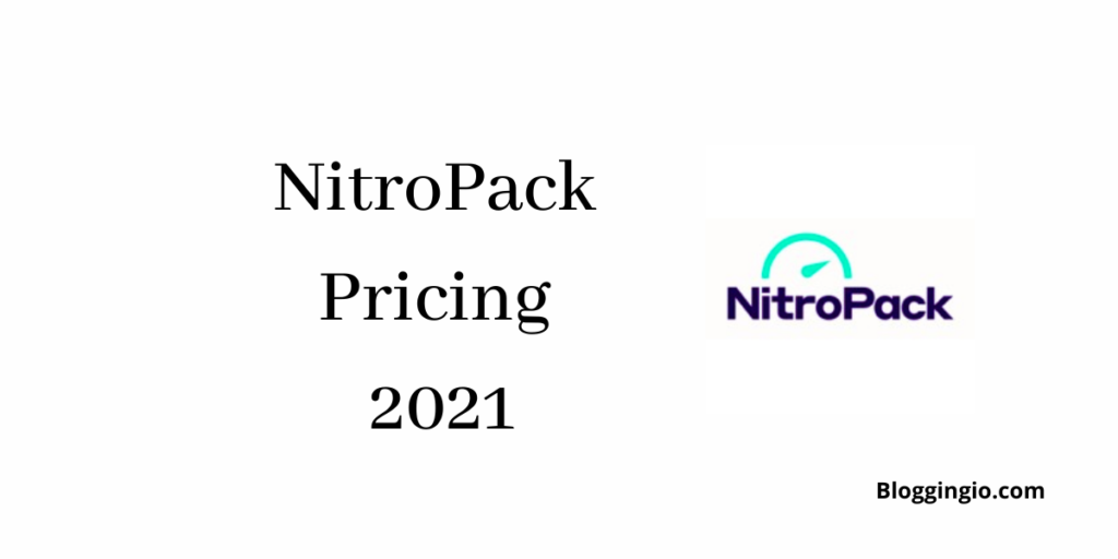 NitroPack Pricing 2022 - Which Plan is Best For You? 1