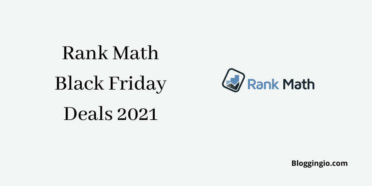 Rank Math Black Friday