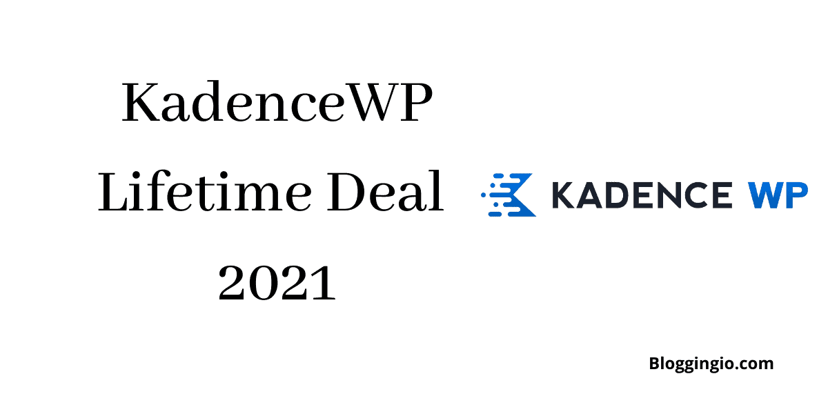 KadenceWP Lifetime Deal