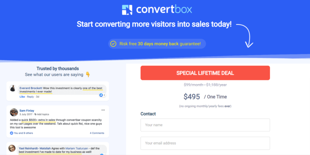 ConvertBox Pricing in 2022 - Are They Affordable? 2