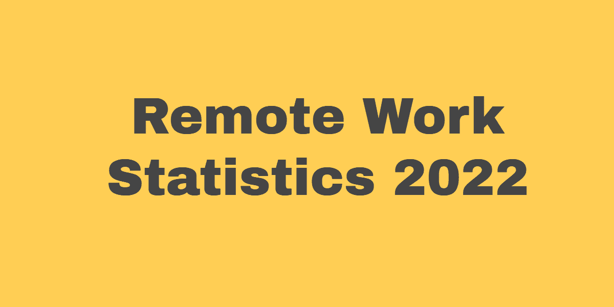 Remote Work Statistics