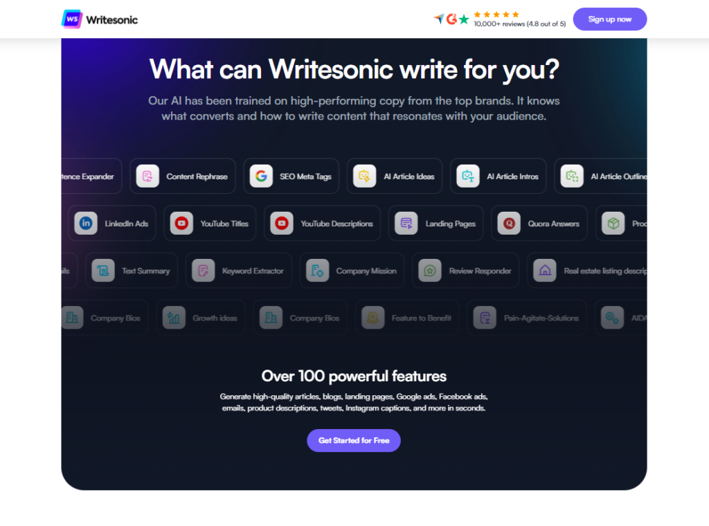 WriteSonic Review 2023 - Does This Tool Do Any Good? 4