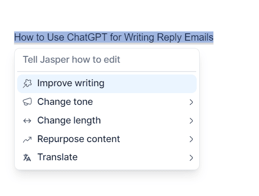 Jasper AI Chrome Extension - A Must Try! 4