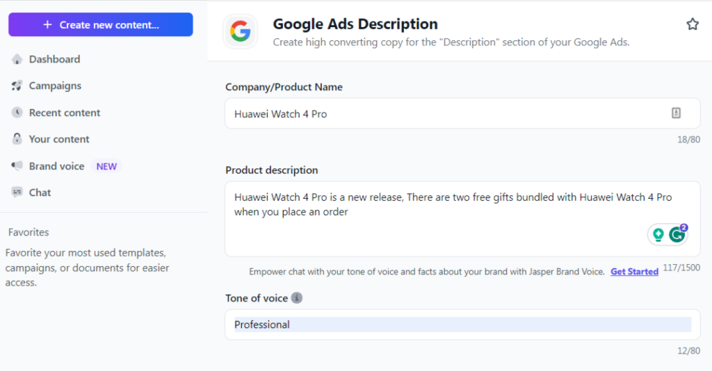 How to Improve Google Ads with Jasper AI? 4
