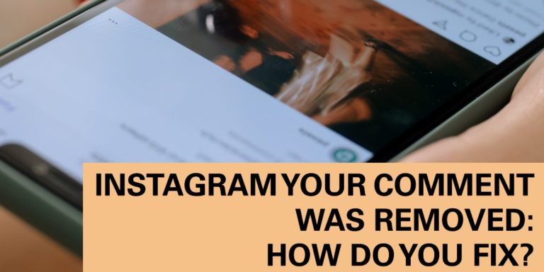 Instagram Your Comment Was Removed: How Do You Fix?