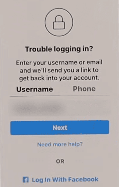 Now in Trouble logging in